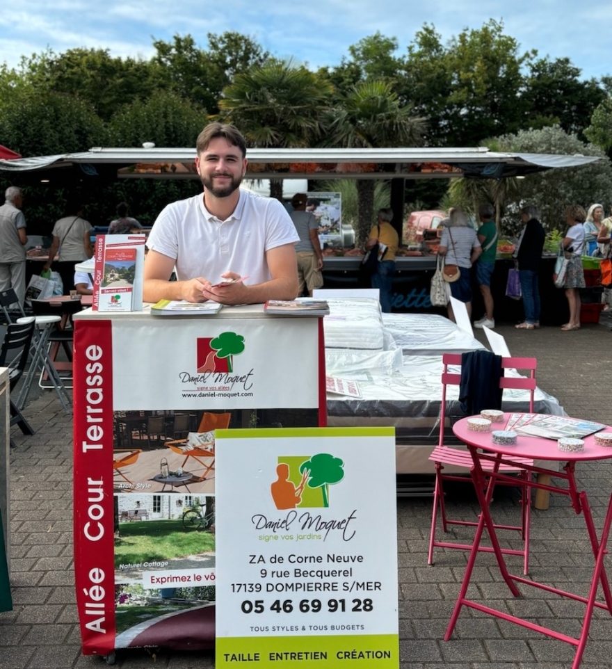 Participation au marché d'Aytré