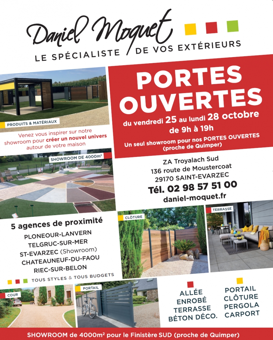 Rendez-vous aux portes ouvertes du vendredi 25 au lundi 28 octobre 2024