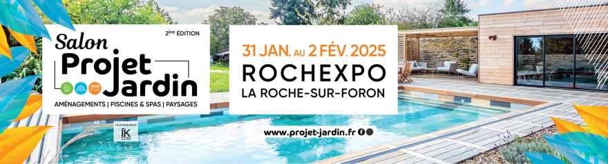 Retrouvez-nous sur le salon projet jardin !