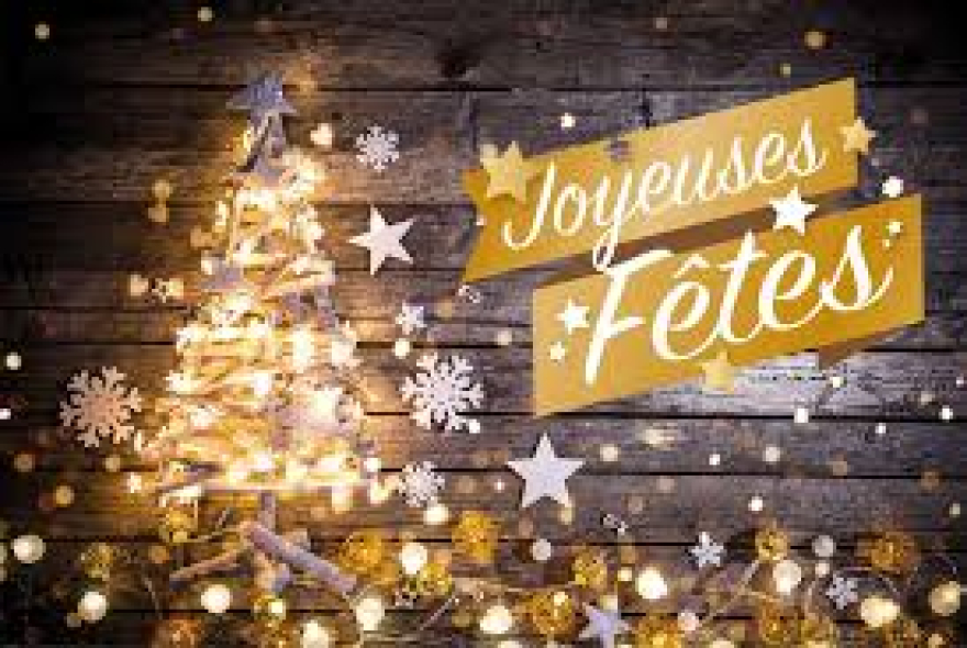 Fermeture de fin d'année, retour avec le sourire !