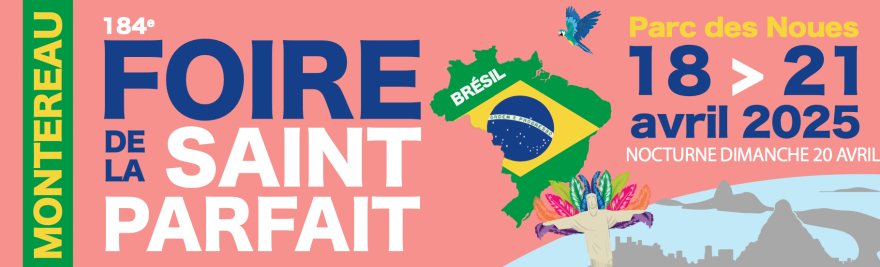 Rendez-vous à la 184e Foire de la Saint Parfait à Montereau ! 