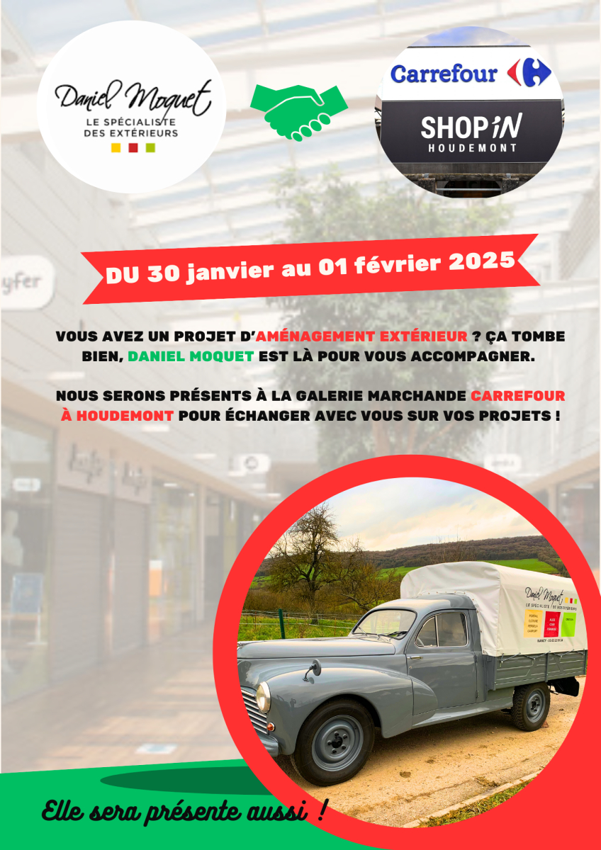 Retrouvez-nous dans la galerie marchande de Carrefour à Houdemont !
