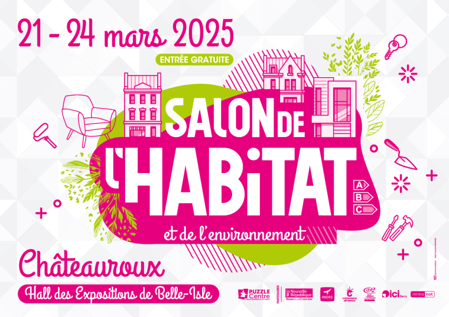 Rendez-vous au Salon de l'Habitat de Châteauroux 2025 !