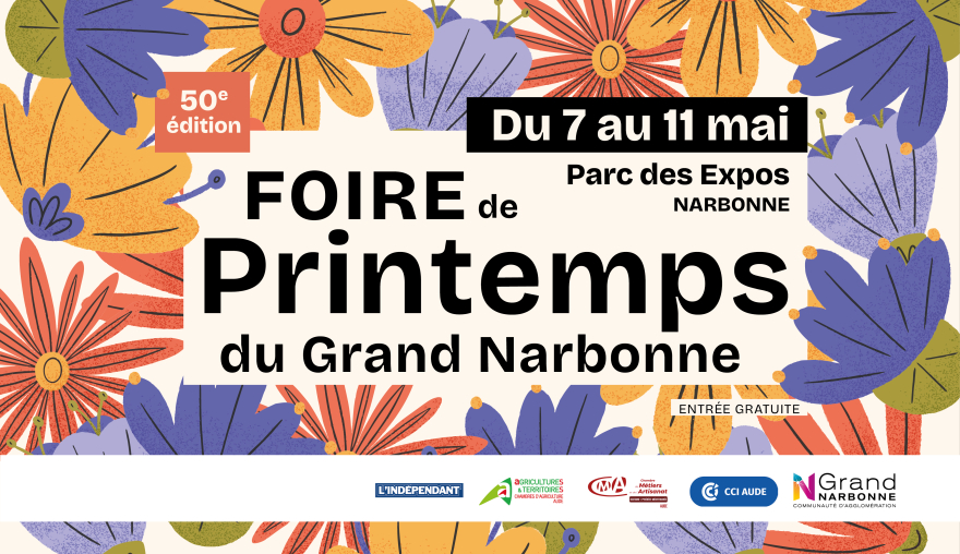 L'entreprise Rigaud vous donne rendez-vous à la Foire de Printemps du Grand Narbonne !