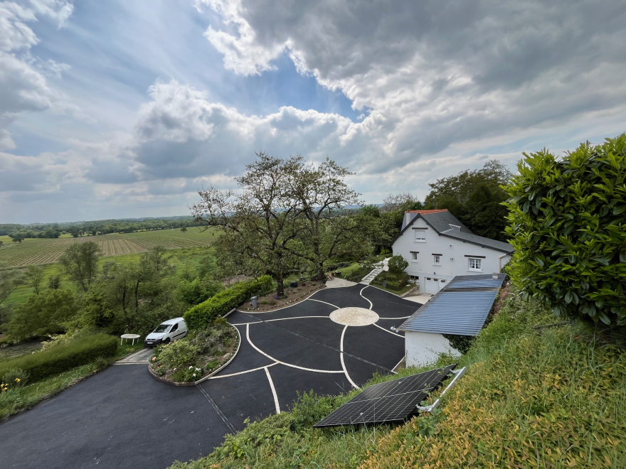 Nouvelle réalisation à Cravant-les-Coteaux !