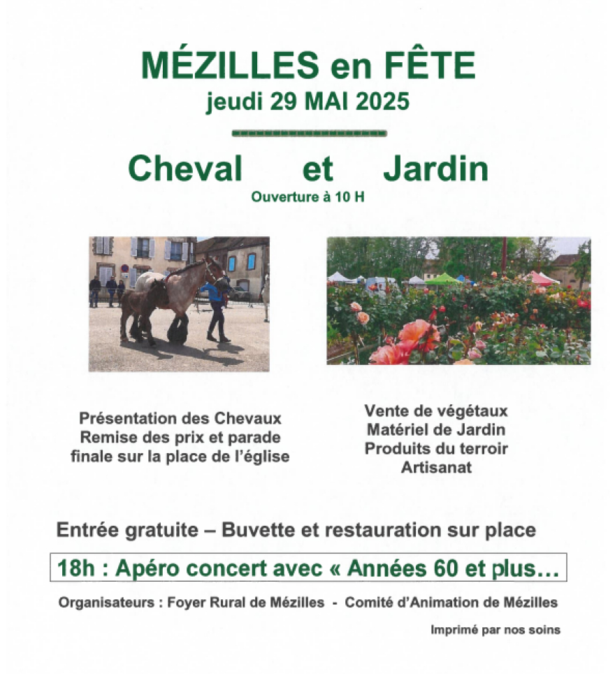 L'entreprise Yverneau participe à Mézilles en Fête !