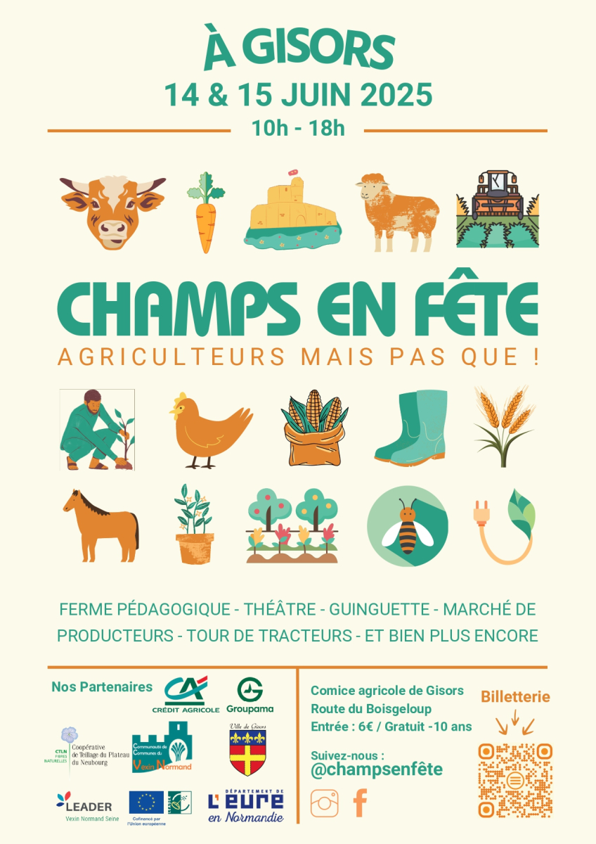 Rendez-vous au Comice agricole de Gisors pour vos aménagements extérieurs