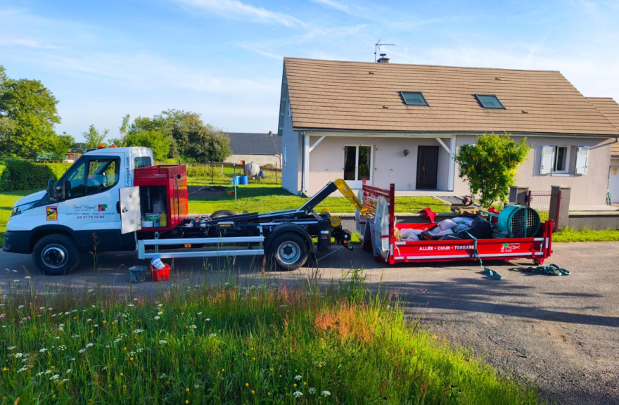 Nouveau camion pour l'entreprise Boyer !