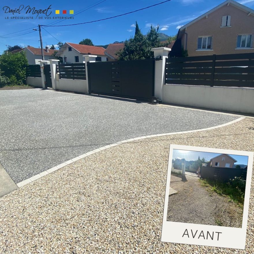 AVANT / APRÈS : une cour transformée