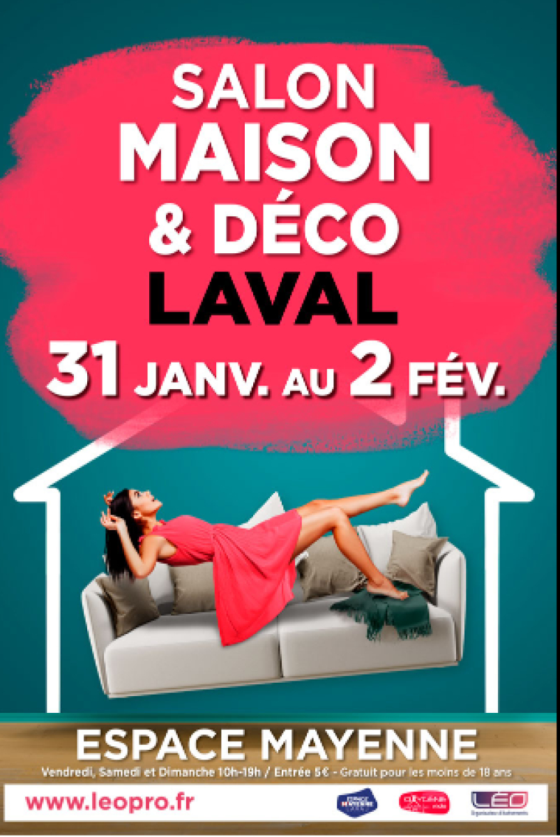 Rendez-vous au Salon Maison & Déco de Laval 2025 !