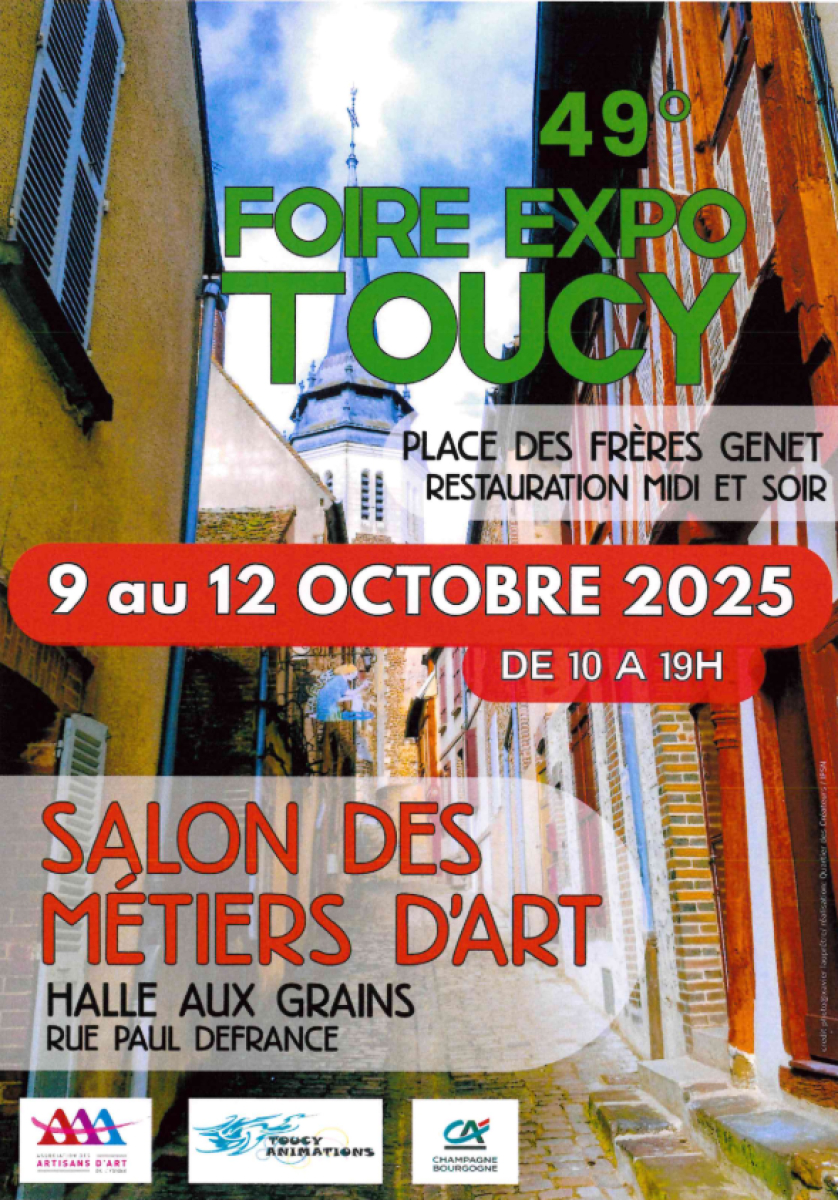 Retrouvez l'entreprise YVERNEAU à la Foire Expo de Toucy !