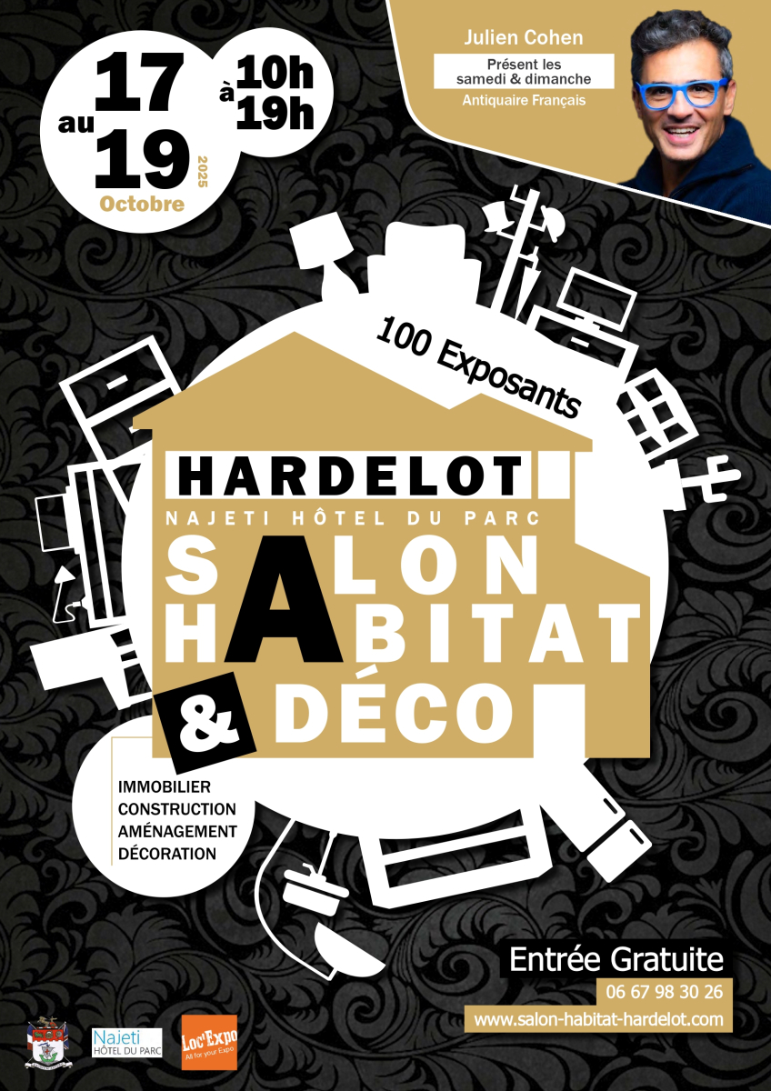 Participation au Salon Habitat & D&eacute;co &agrave; Hardelot du 17 au 19 octobre 2025