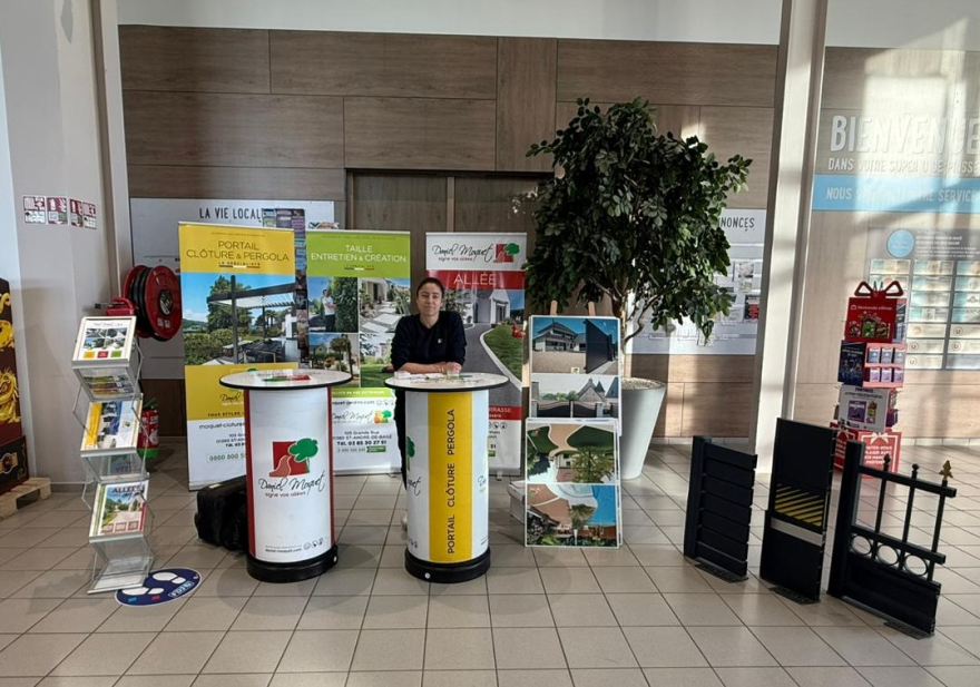 L'&eacute;quipe Daniel Moquet de Cluny est pr&eacute;sente &agrave; la galerie du SUPER U de Priss&eacute; (71960) !