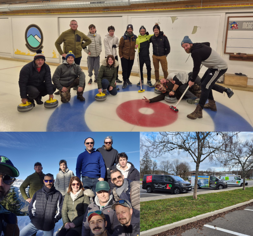 Une pause bien m&eacute;rit&eacute;e pour nos &eacute;quipes