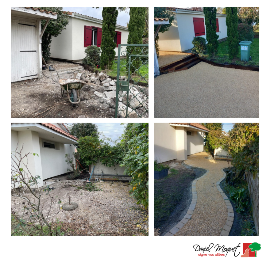 Une all&eacute;e min&eacute;rale sur-mesure &agrave; Villenave-d'Ornon !