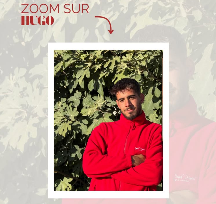 D&eacute;couvrez Hugo de l'&eacute;quipe de Daniel Moquet B&eacute;ziers ! 