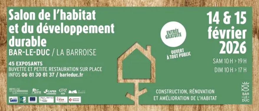 Un projet d'am&eacute;nagement ext&eacute;rieur ? Parlons-en au Salon de l'Habitat &agrave; Bar-le-Duc !