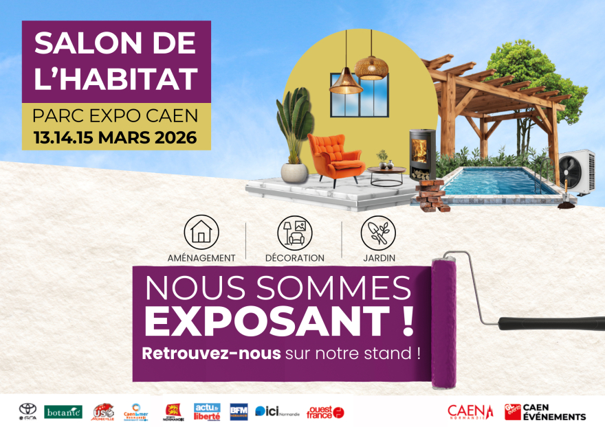 L'entreprise Heurbize au Salon de l'Habitat de Caen du 13 au 15 mars 2026