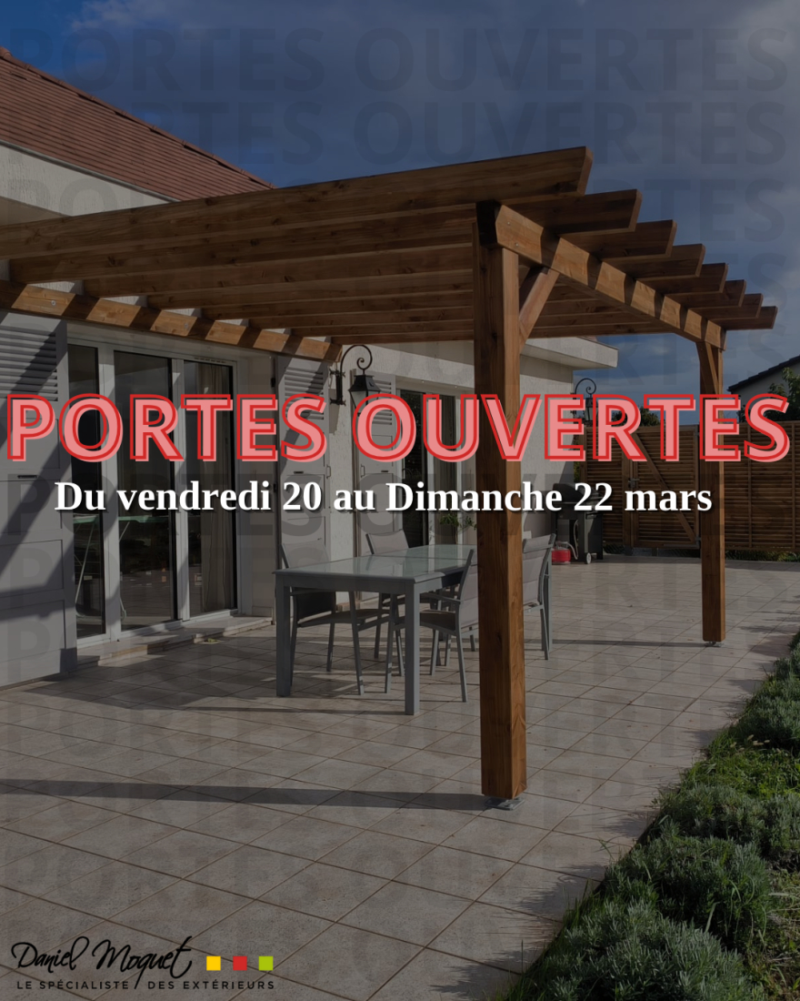 Portes ouvertes du 20 au 22 mars 26