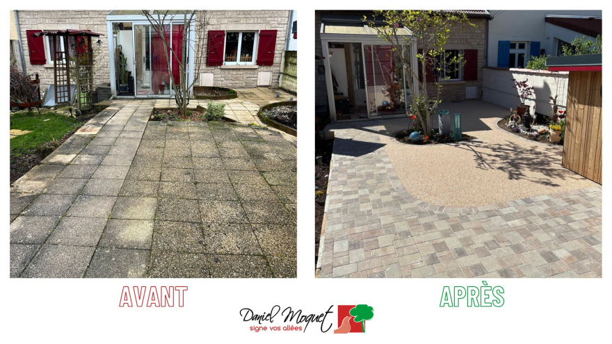 M&eacute;tamorphose r&eacute;ussie pour cette terrasse sign&eacute;e l'entreprise Tillier !