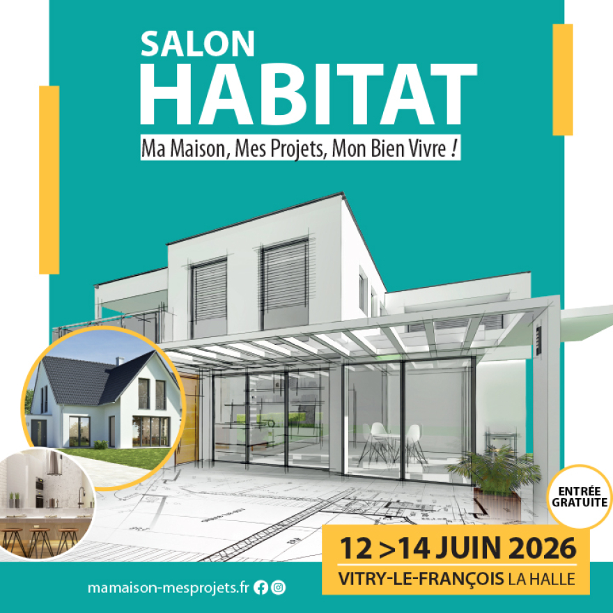 Retrouvez-nous au salon de Vitry-le-Fran&ccedil;ois du 12 au 14 juin !