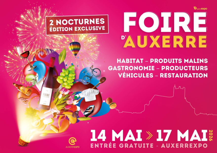 Rendez-vous &agrave; la Foire d'Auxerre avec l'entreprise Yverneau !