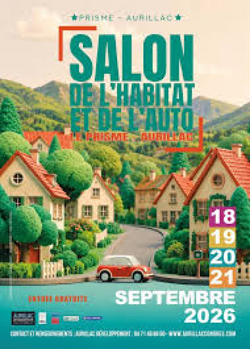 Retrouvez Daniel Moquet Ytrac au Salon de l'Habitat et de l'Auto d'Aurillac