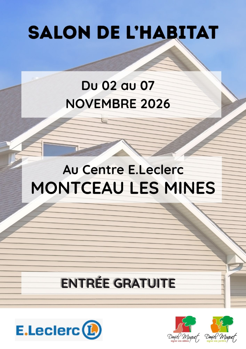 Daniel Moquet Gueugnon au Salon de l'Habitat de Montceau-les-Mines !
