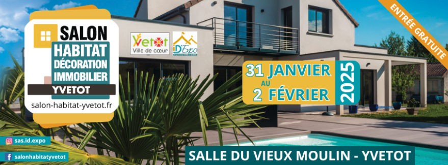 Rendez-vous au salon de Habitat d'Yvetot 2025 !