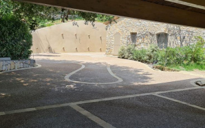 All�e de garage en b�ton decoratif et Pav� la couture�17117