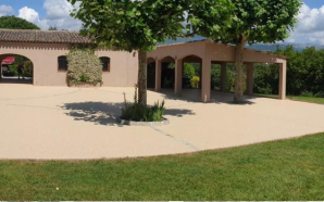 Cour en Hydrostar� et Pav� la couture�17128