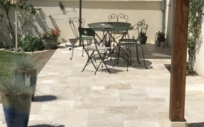 Terrasse en dallage5662