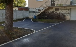 Alle de garage en enrob  chaud et Pav la couture12855