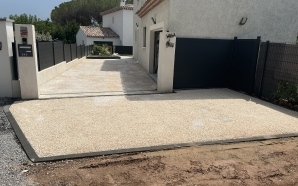 Entr�e de maison en Alv�ostar� et Pav� la couture�13497