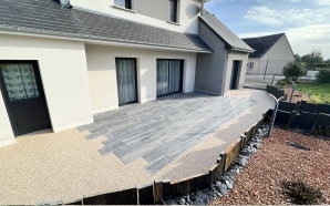 Terrasse en grès cérame et Hydrostar®15644