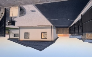 Entre de maison en Alvostar, enrob  chaud et Pav la couture22340