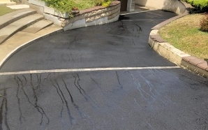 All�e de garage en enrob� � chaud22619