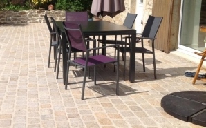 Terrasse en dallage4709