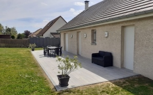 Terrasse en Boib� et Pav� la couture�11155
