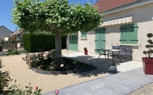 Terrasse en Alv�ostar� et pavage dallage11208
