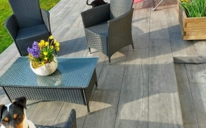 Terrasse en Dallage sur plots12586