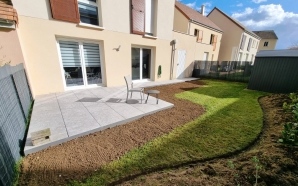 Terrasse en dallage sur plots17421