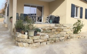 Alle de jardin en prparation du terrain20703