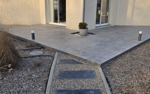 Terrasse en dallage sur plots21089