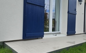Alle pitonne en dallage sur plots21095