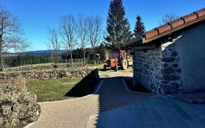 Allée de jardin en Alvéostar® et Boibé®21192