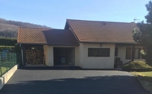 Cour en enrob noir  chaud8492