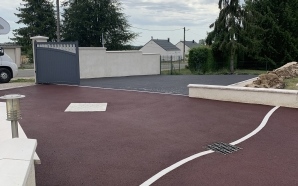 All�e de garage en enrob� � chaud9172