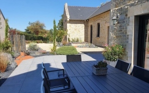 Terrasse en dallage9568