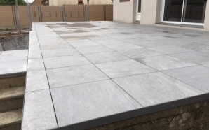 Terrasse en dallage9579